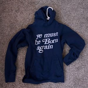 kanye sweatshirt!! dark blue